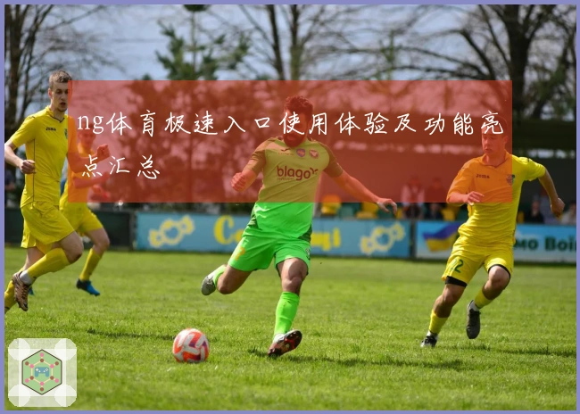ng体育极速入口使用体验及功能亮点汇总